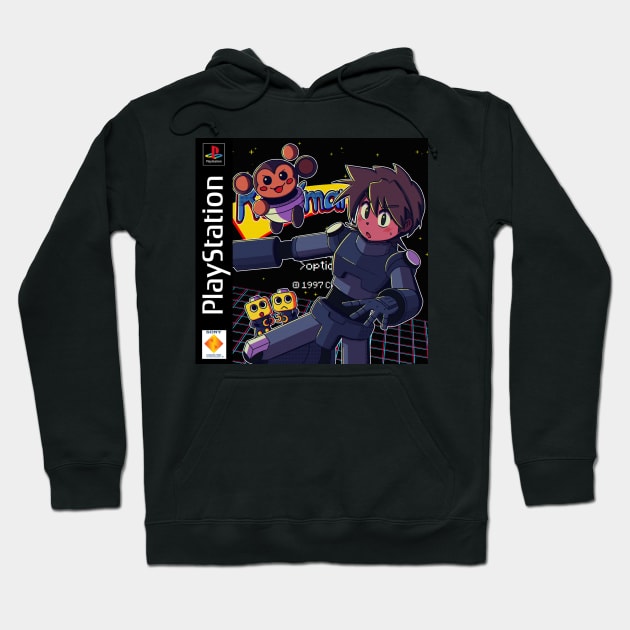 vaporwave anime aesthetic retro video games Hoodie by KinseiNoHime